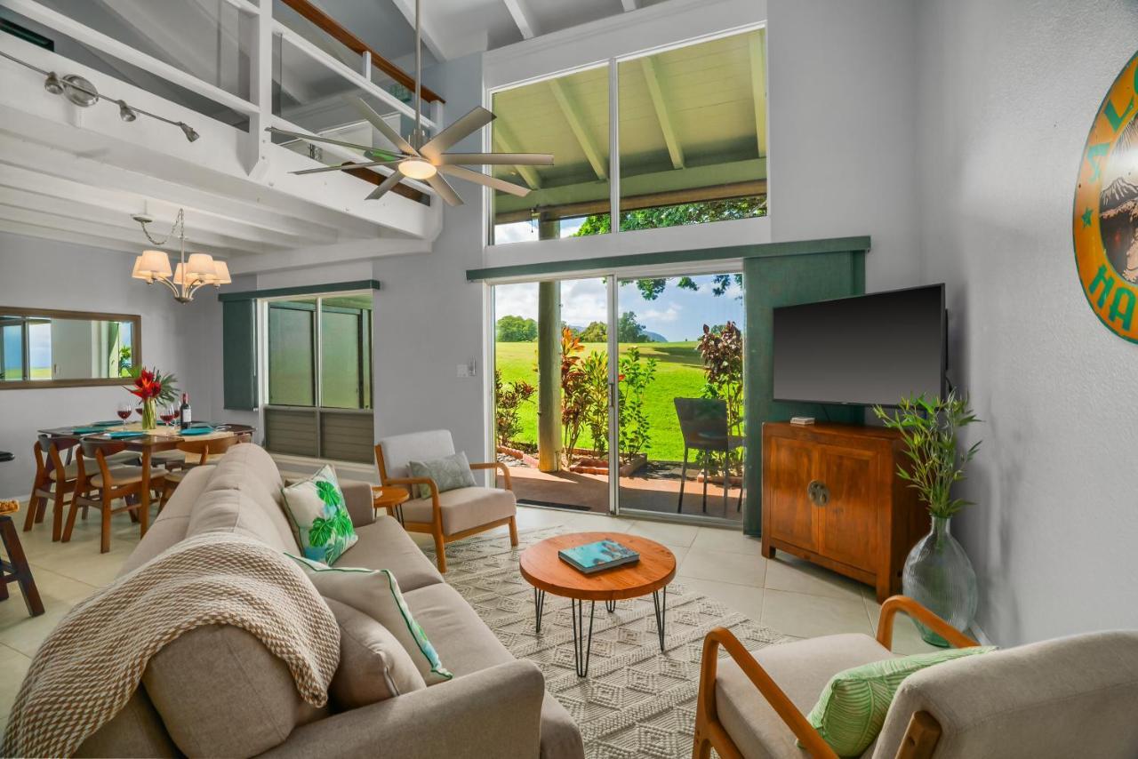 Beautiful 2Br 2Ba Puamana, Ocean And Mountain View, Pool Villa Princeville Bagian luar foto