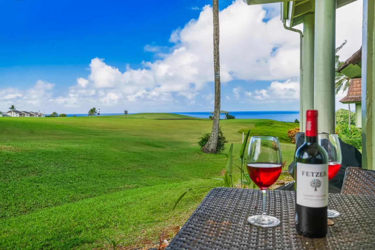 Beautiful 2Br 2Ba Puamana, Ocean And Mountain View, Pool Villa Princeville Bagian luar foto